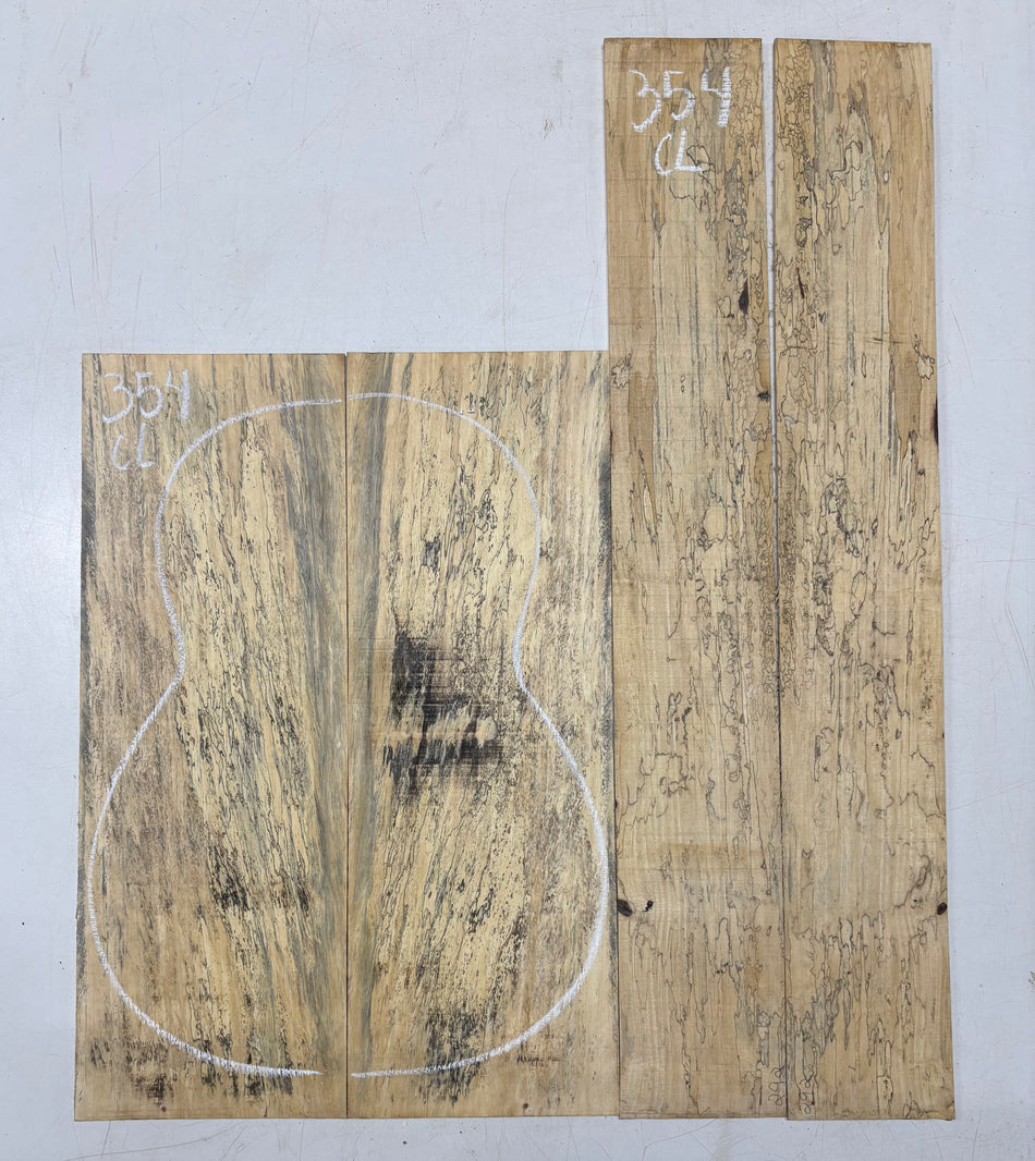 Juego de fondo y aros de guitarra de grado AAAA Dreadnought de palisandro de la India Oriental #61 