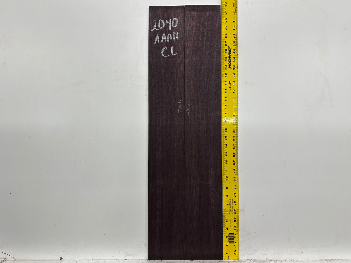 East Indian Rosewood Classical AAAA Grade Guitar Back & Side Set #2040 - Exotic Wood Zone