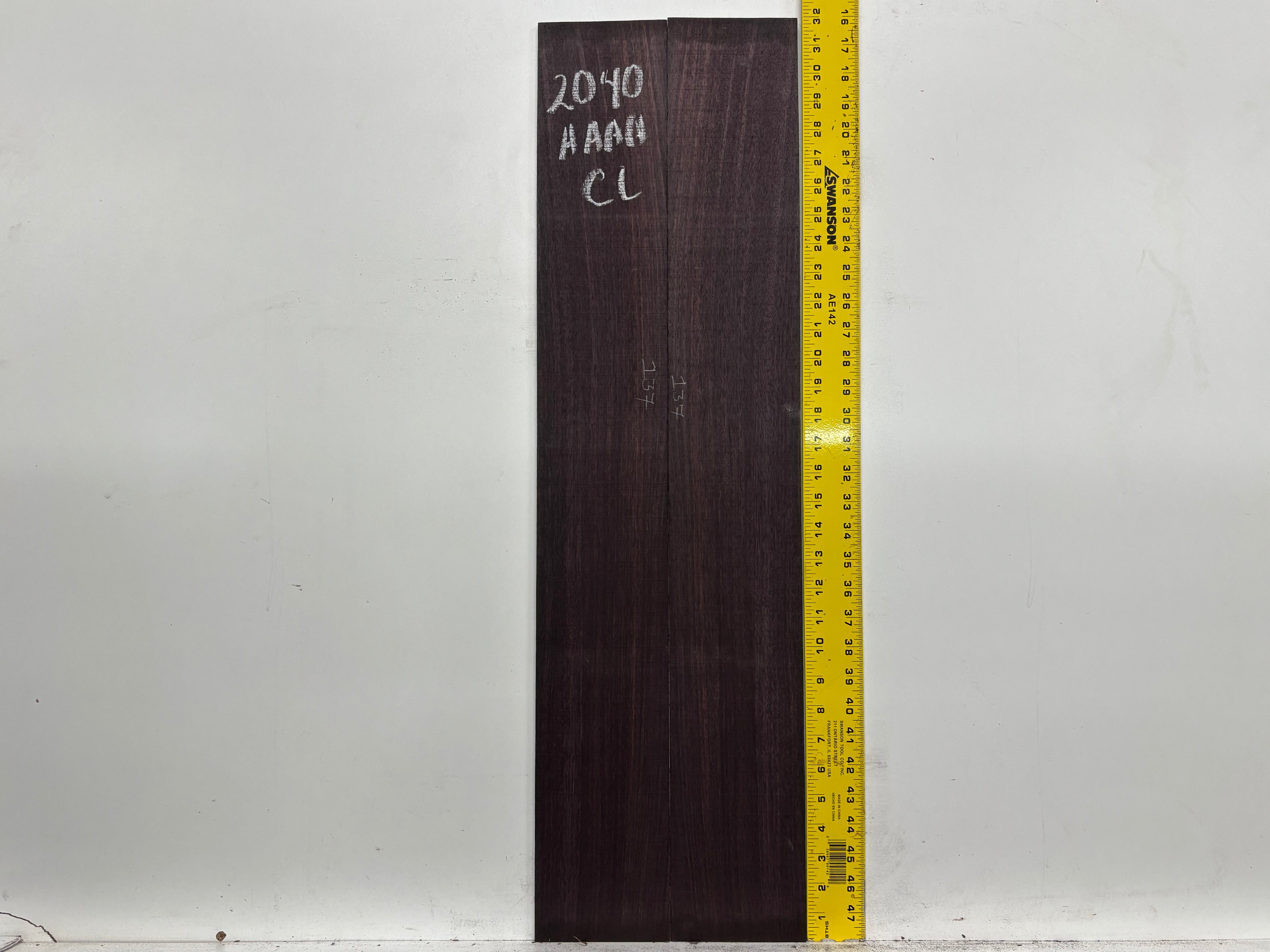 East Indian Rosewood Classical AAAA Grade Guitar Back & Side Set #2040 - Exotic Wood Zone