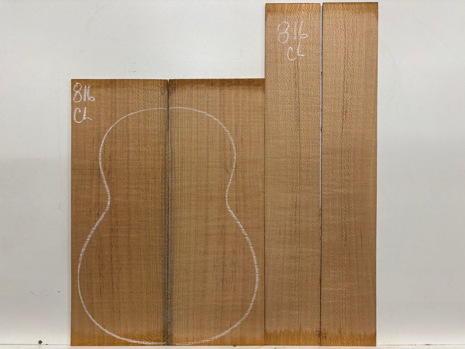Lacewood Classical Guitar Back & Side Set #816