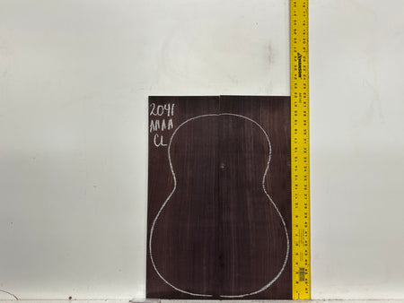 East Indian Rosewood Classical AAAA Grade Guitar Back & Side Set #2041 - Exotic Wood Zone