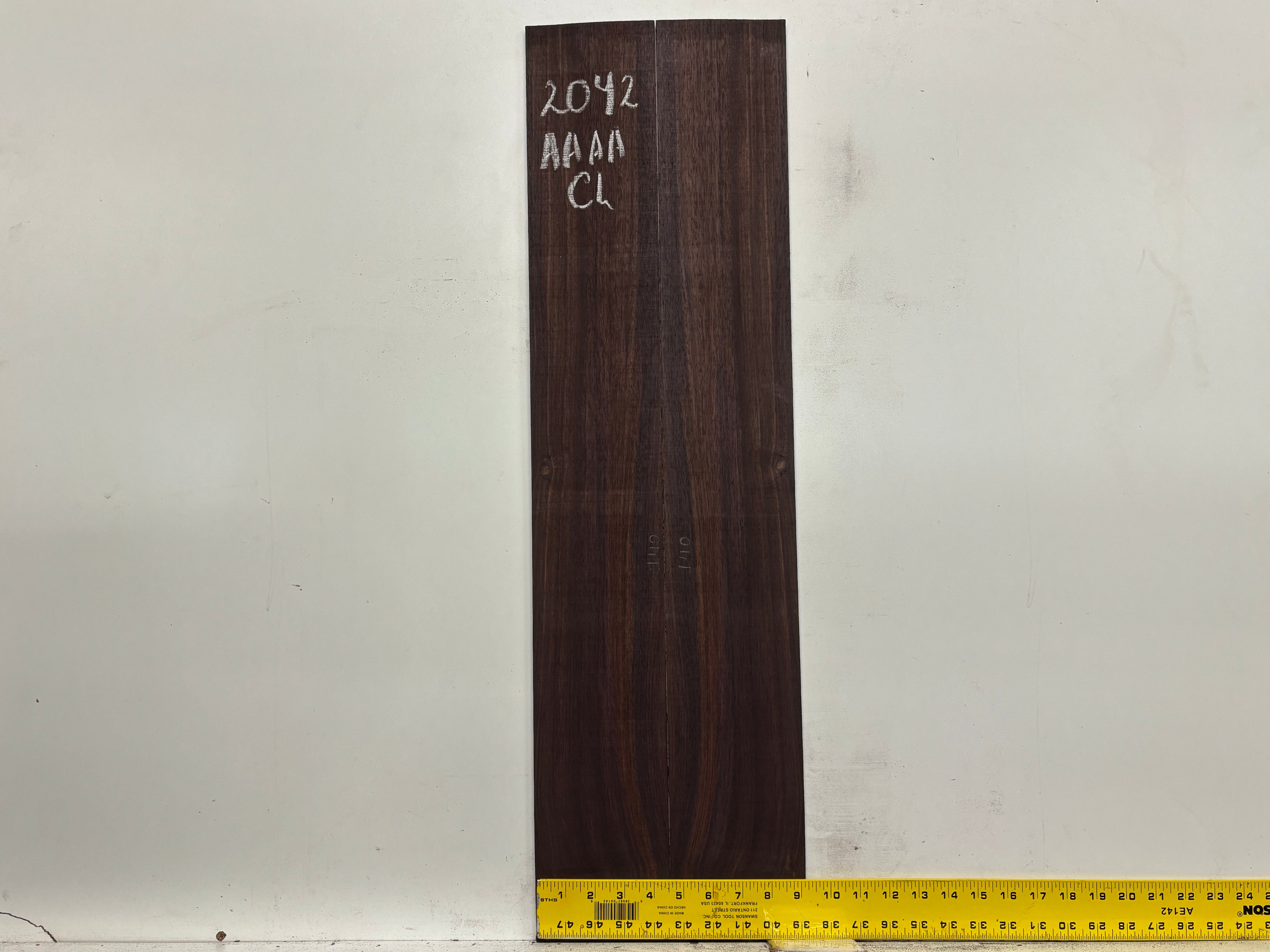 East Indian Rosewood Classical AAAA Grade Guitar Back & Side Set #2042 - Exotic Wood Zone