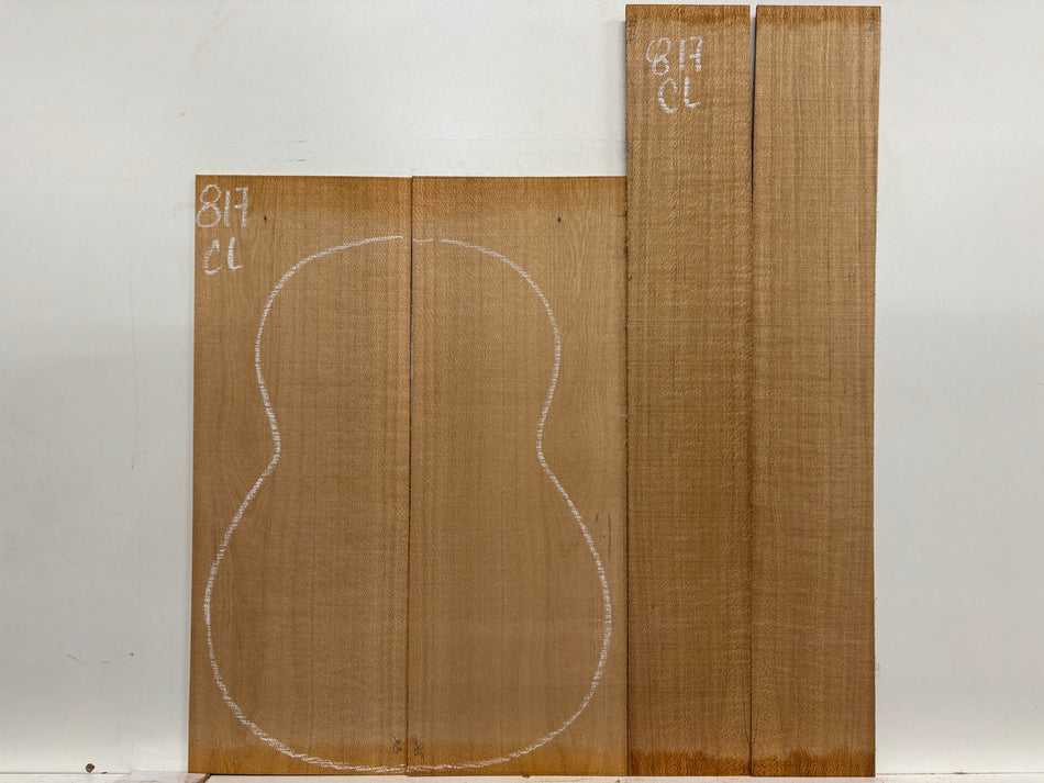 Lacewood Classical Guitar Back & Side Set #817