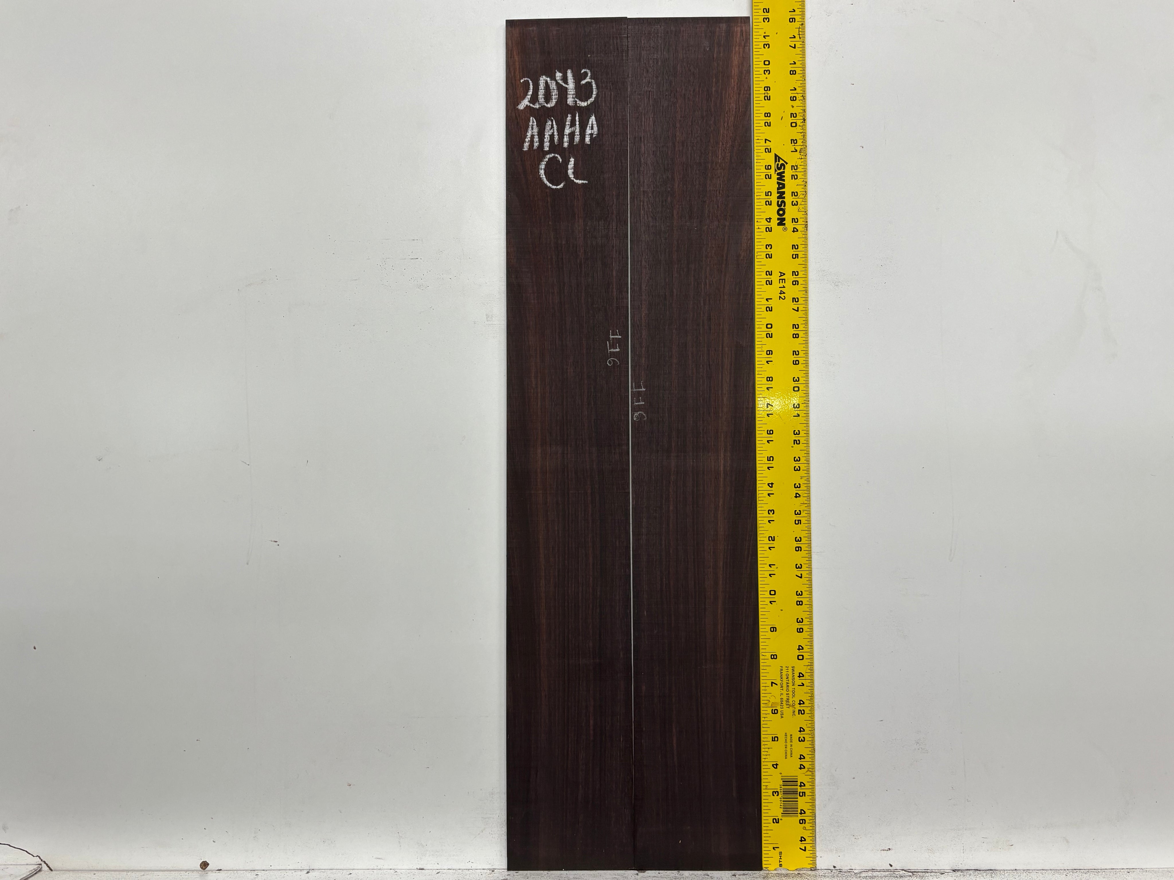 East Indian Rosewood Classical AAAA Grade Guitar Back & Side Set #2043 - Exotic Wood Zone