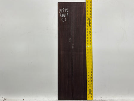 East Indian Rosewood Classical AAAA Grade Guitar Back & Side Set #2043 - Exotic Wood Zone