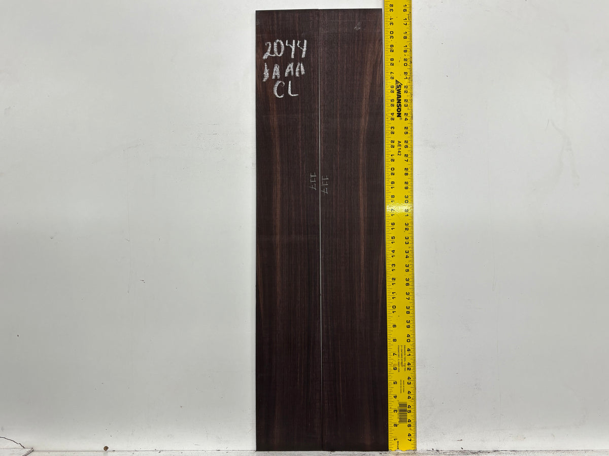 East Indian Rosewood Classical AAAA Grade Guitar Back & Side Set #2044 - Exotic Wood Zone