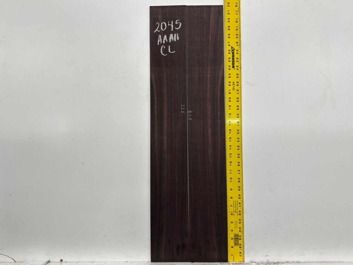 East Indian Rosewood Classical AAAA Grade Guitar Back & Side Set #2045 - Exotic Wood Zone