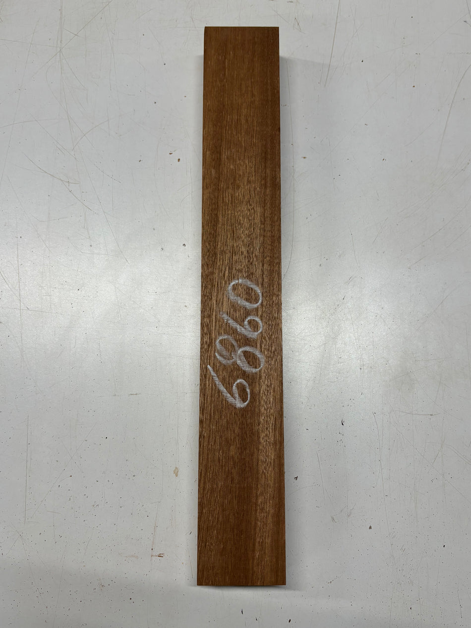 1 Piece, Sapele Guitar Neck Blank Blank 21"x3"x1-3/4"#6860