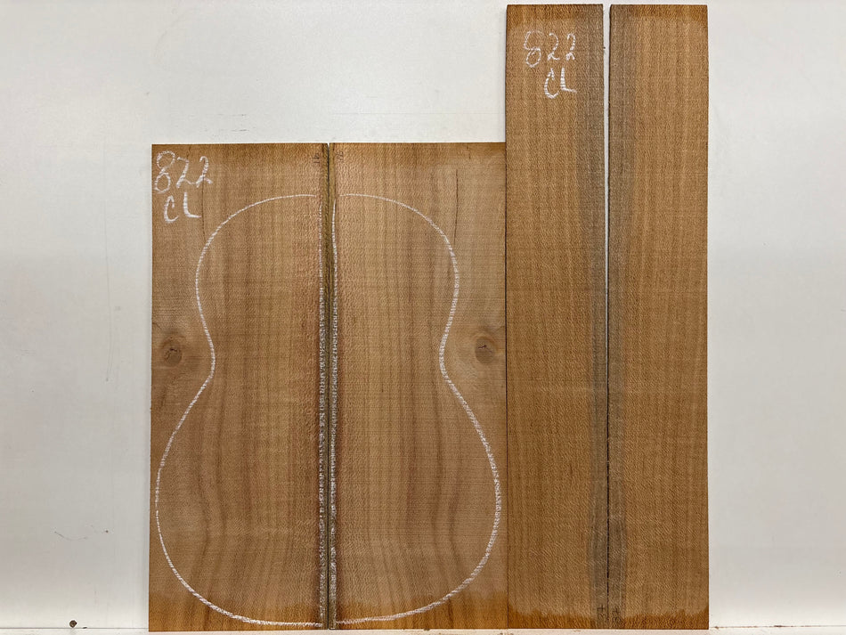 Lacewood Classical Guitar Back & Side Set #822