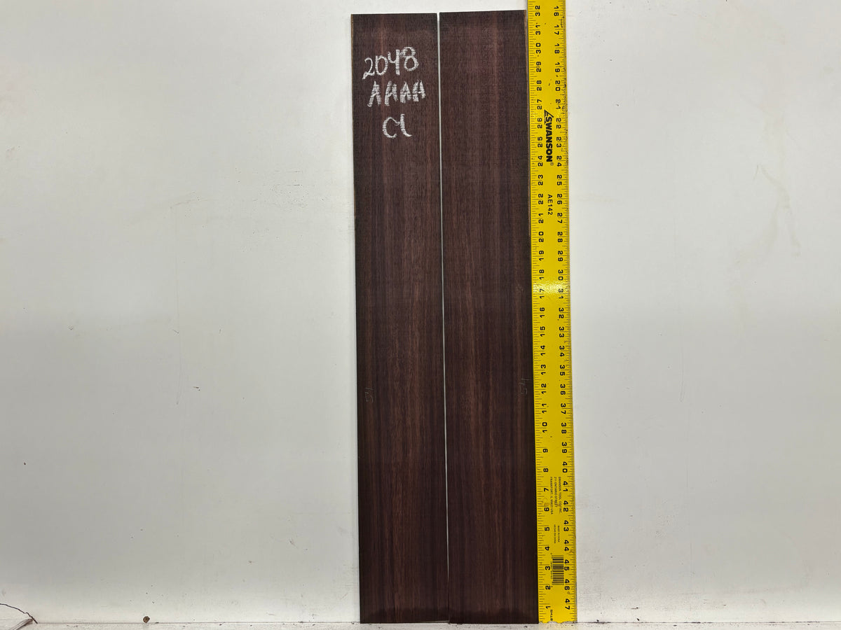 East Indian Rosewood Classical AAAA Grade Guitar Back & Side Set #2048 - Exotic Wood Zone