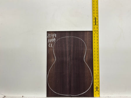 East Indian Rosewood Classical AAAA Grade Guitar Back & Side Set #2049 - Exotic Wood Zone
