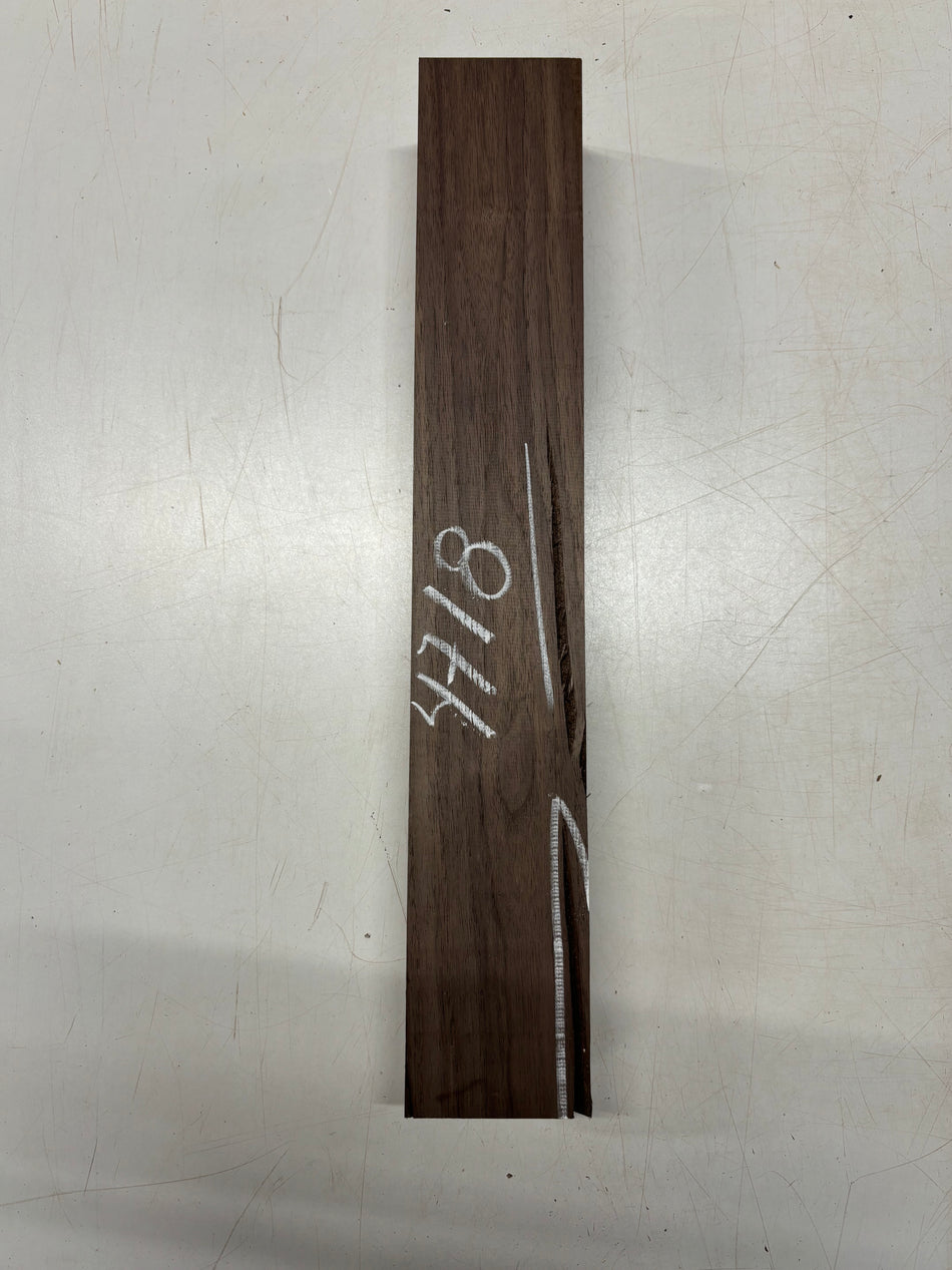 1 Piece, Black Walnut, Turning Wood Blank 20" x 3-1/4" x 2-3/4"#4718