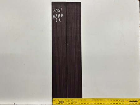 East Indian Rosewood Classical AAAA Grade Guitar Back & Side Set #2051 - Exotic Wood Zone