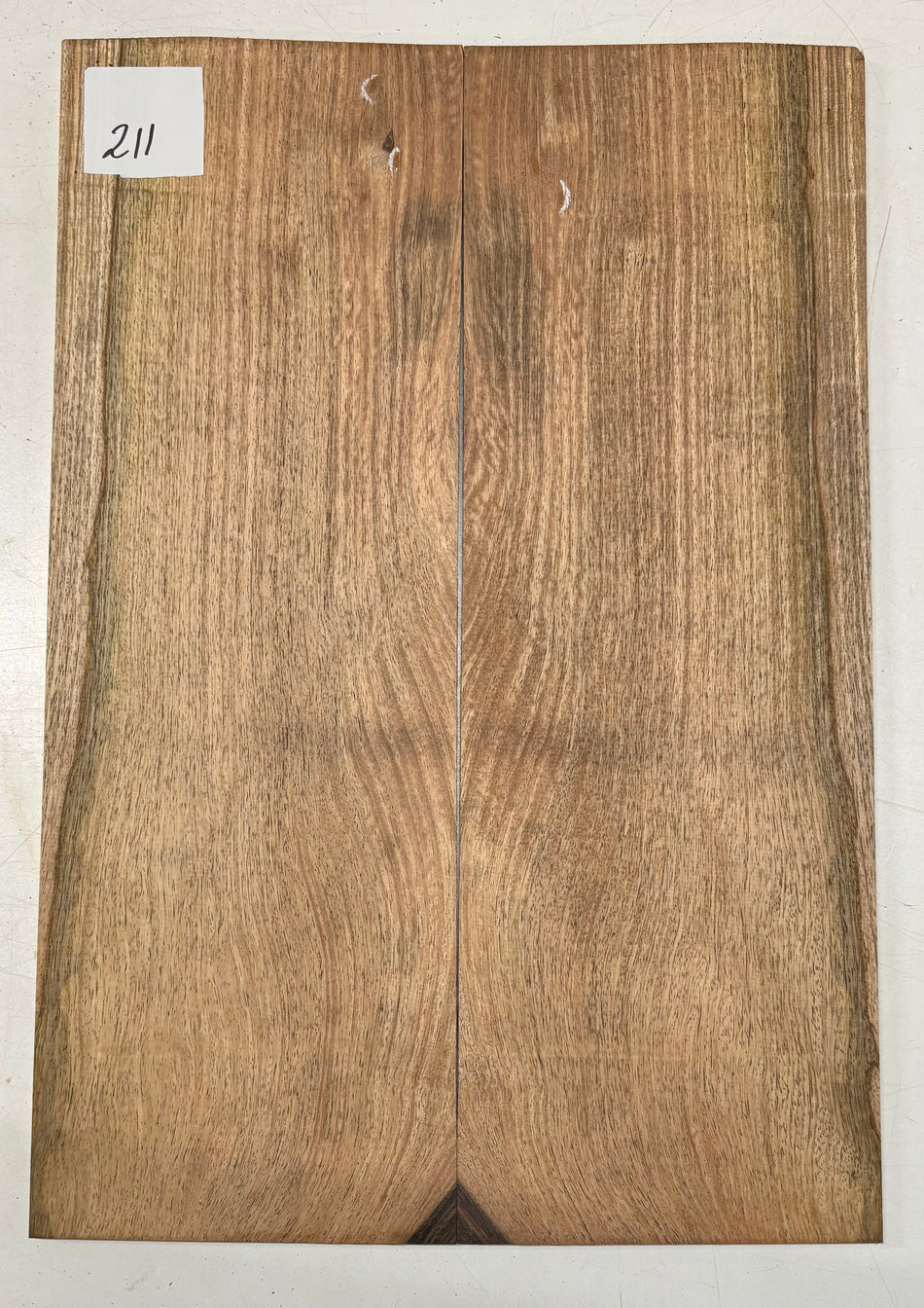 Tapas abatibles para guitarra Bocote Bookmatched 21" x 7" x 1/4"