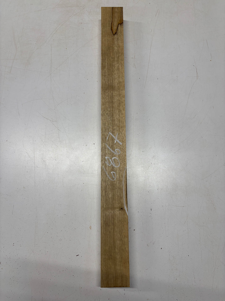 1 Piece, White Limba Guitar Neck Blank 30"x2-5/8"x1-7/8" #6867