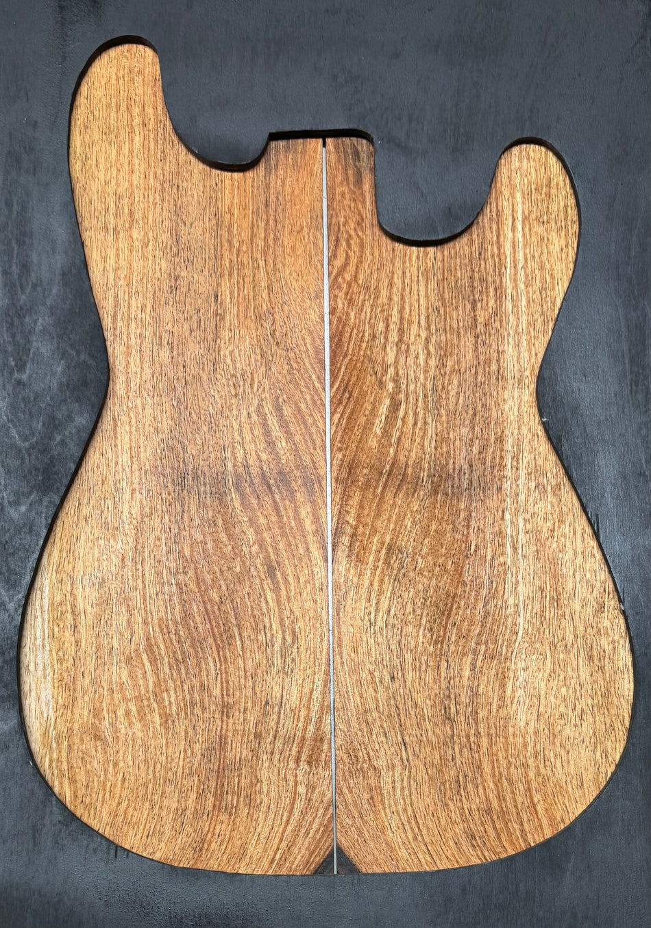 Tapas abatibles para guitarra Bocote Bookmatched 21" x 7" x 1/4"