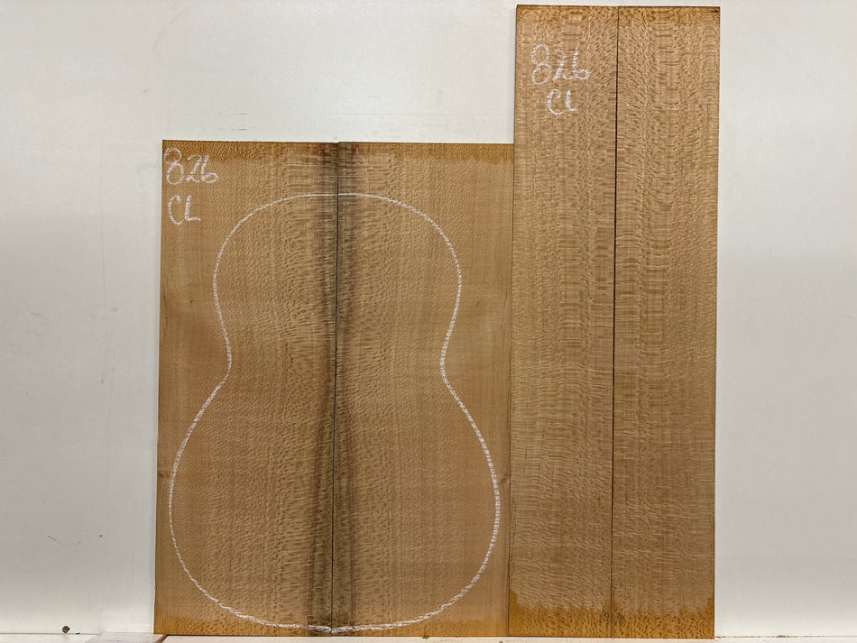 Lacewood Classical Guitar Back & Side Set #826