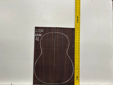 East Indian Rosewood Classical AAAA Grade Guitar Back & Side Set #2055 - Exotic Wood Zone