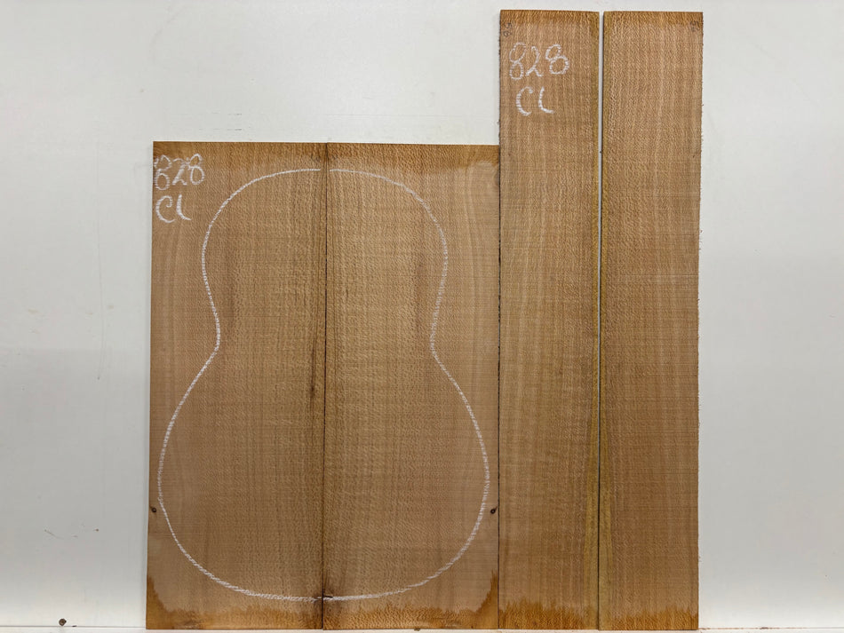 Lacewood Classical Guitar Back & Side Set #828