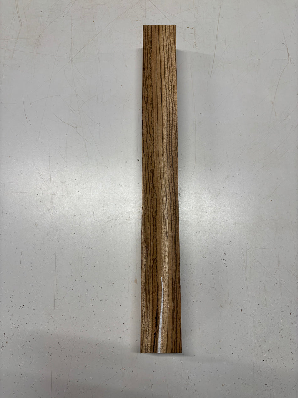 1 Piece, Zebrawood Turning Wood Blank 22-7/8"x2-1/2"x2-1/2"#6873