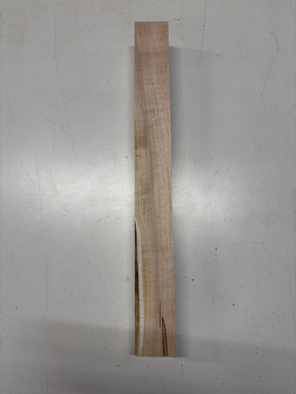 1 Piece, Flame Maple Turning Wood Blank  22-1/2"x2-1/2"x2-1/2"#6874
