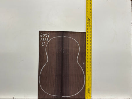 East Indian Rosewood Classical AAAA Grade Guitar Back & Side Set #2057 - Exotic Wood Zone