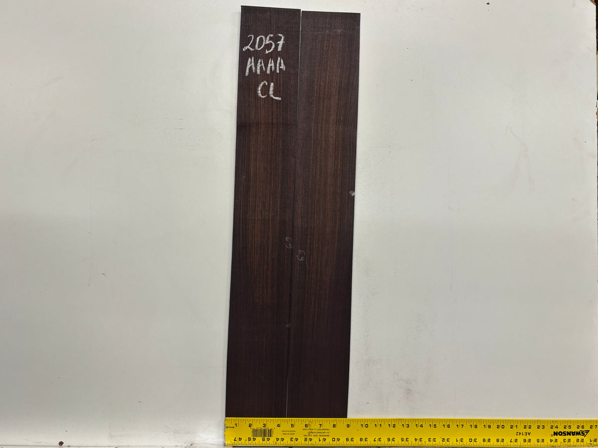 East Indian Rosewood Classical AAAA Grade Guitar Back & Side Set #2057 - Exotic Wood Zone