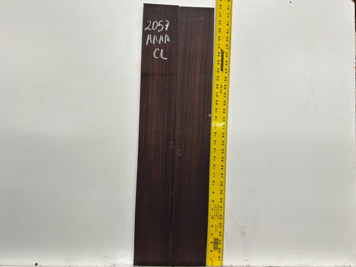 East Indian Rosewood Classical AAAA Grade Guitar Back & Side Set #2057 - Exotic Wood Zone