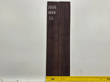 East Indian Rosewood Classical AAAA Grade Guitar Back & Side Set #2058 - Exotic Wood Zone