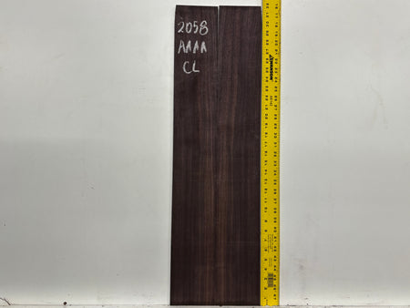 East Indian Rosewood Classical AAAA Grade Guitar Back & Side Set #2058 - Exotic Wood Zone
