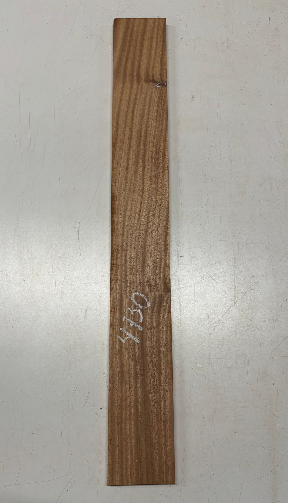 1 Piece, African Mahogany Thin Stock Lumber 37" x 4-1/2" x 5/8"#4730