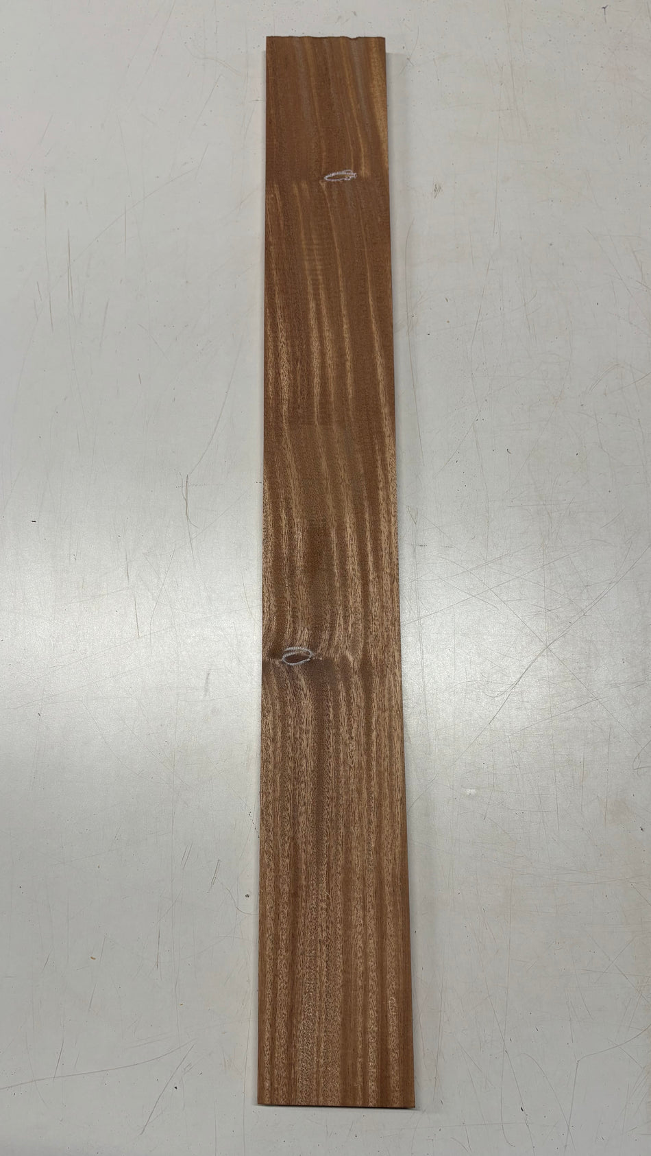 1 Piece, African Mahogany Thin Stock Lumber 37" x 4-1/2" x 5/8"#4730