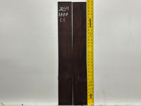 East Indian Rosewood Classical AAAA Grade Guitar Back & Side Set #2059 - Exotic Wood Zone