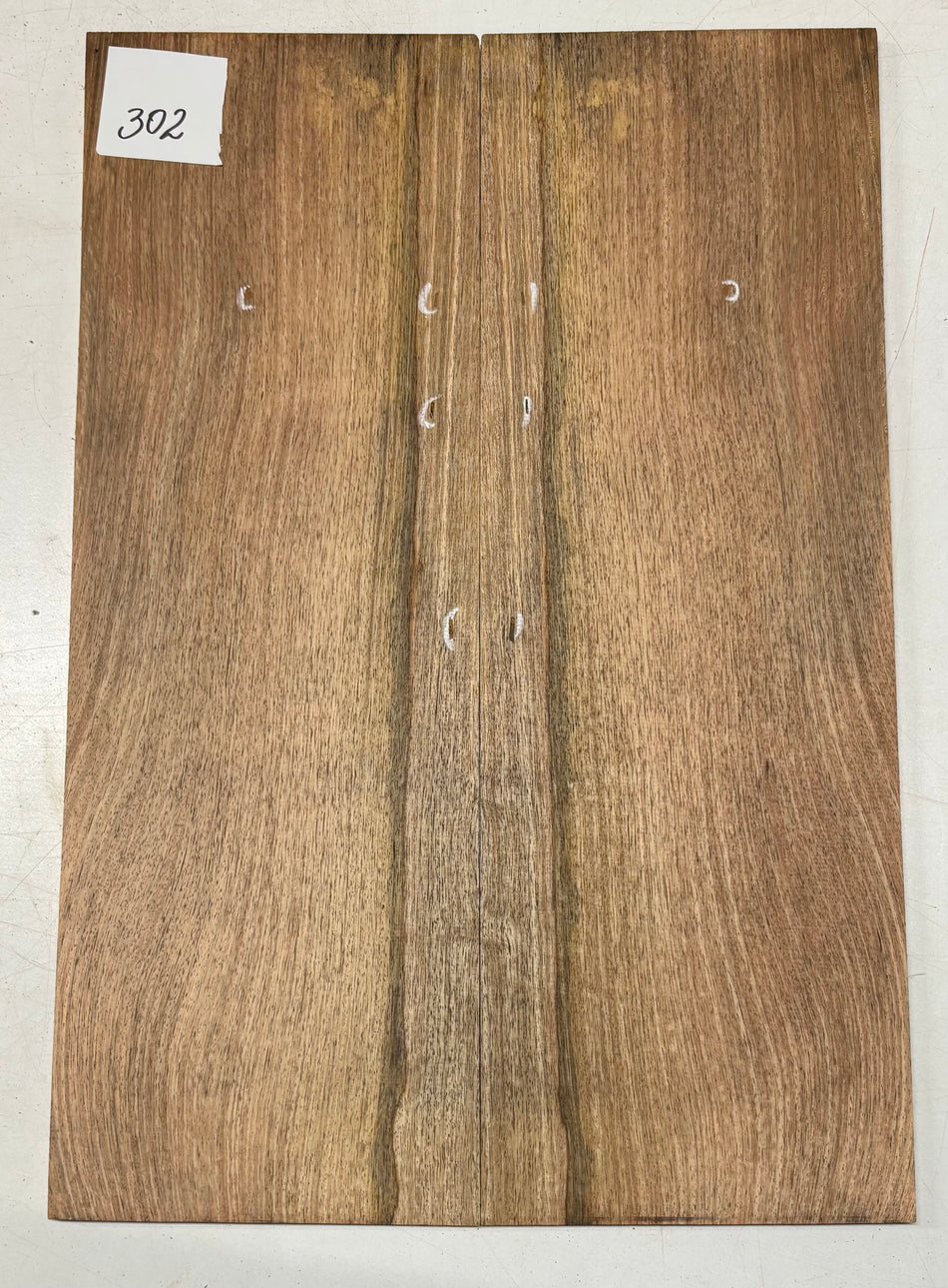 Tapas abatibles para guitarra Bocote Bookmatched 21" x 7" x 1/4"