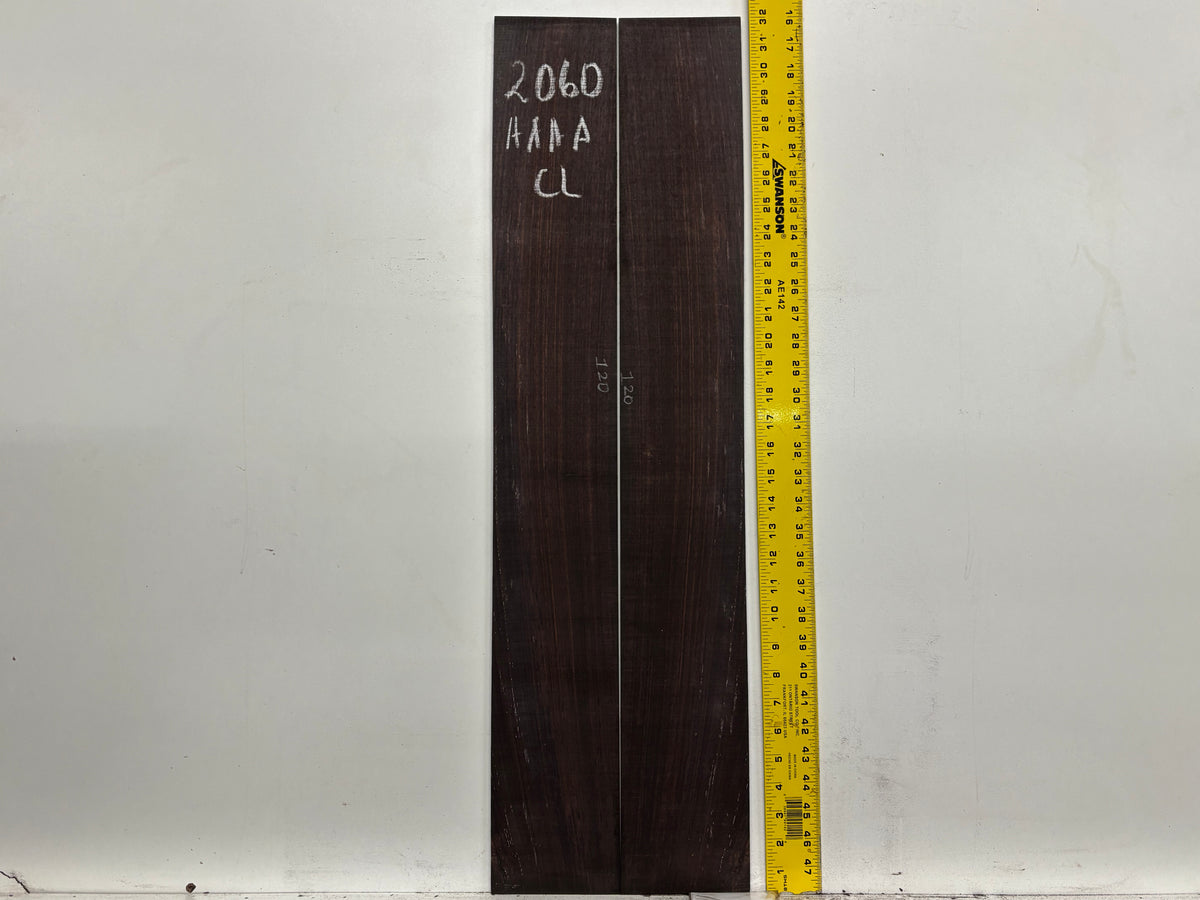 East Indian Rosewood Classical AAAA Grade Guitar Back & Side Set #2060 - Exotic Wood Zone