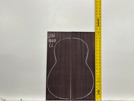 East Indian Rosewood Classical AAAA Grade Guitar Back & Side Set #2061 - Exotic Wood Zone
