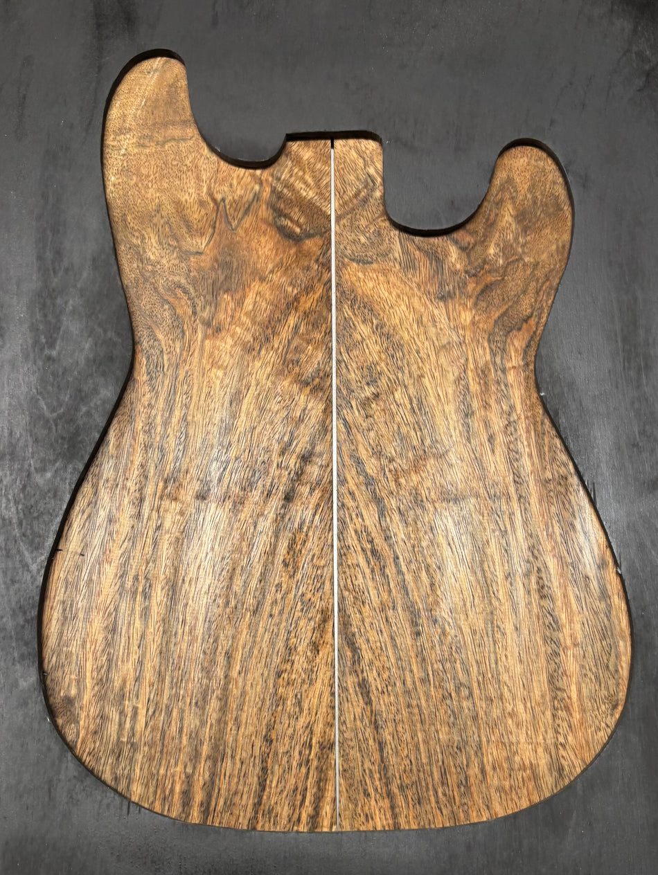 Tapas abatibles para guitarra Bocote Bookmatched 21" x 7" x 1/4"