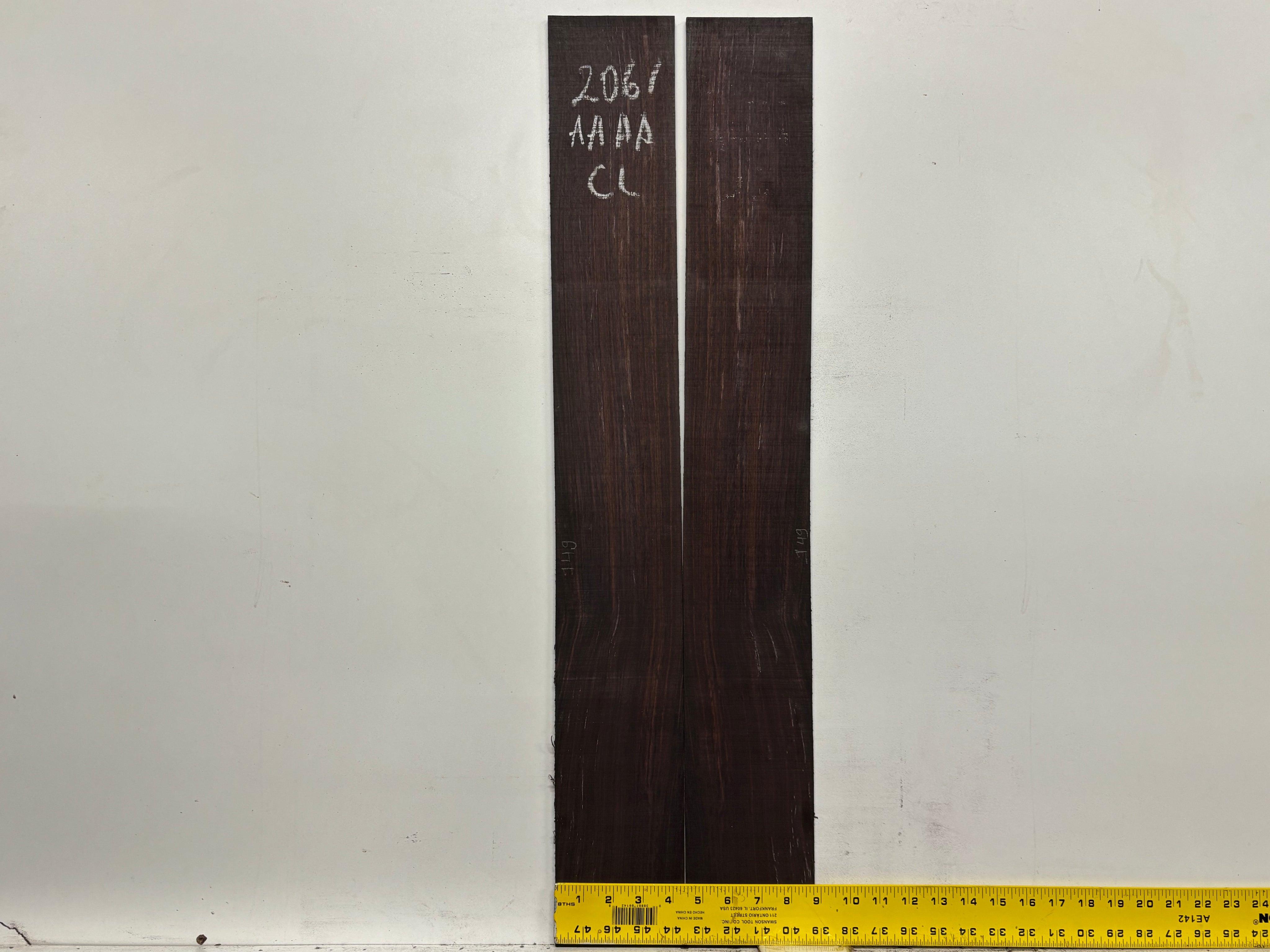 East Indian Rosewood Classical AAAA Grade Guitar Back & Side Set #2061 - Exotic Wood Zone