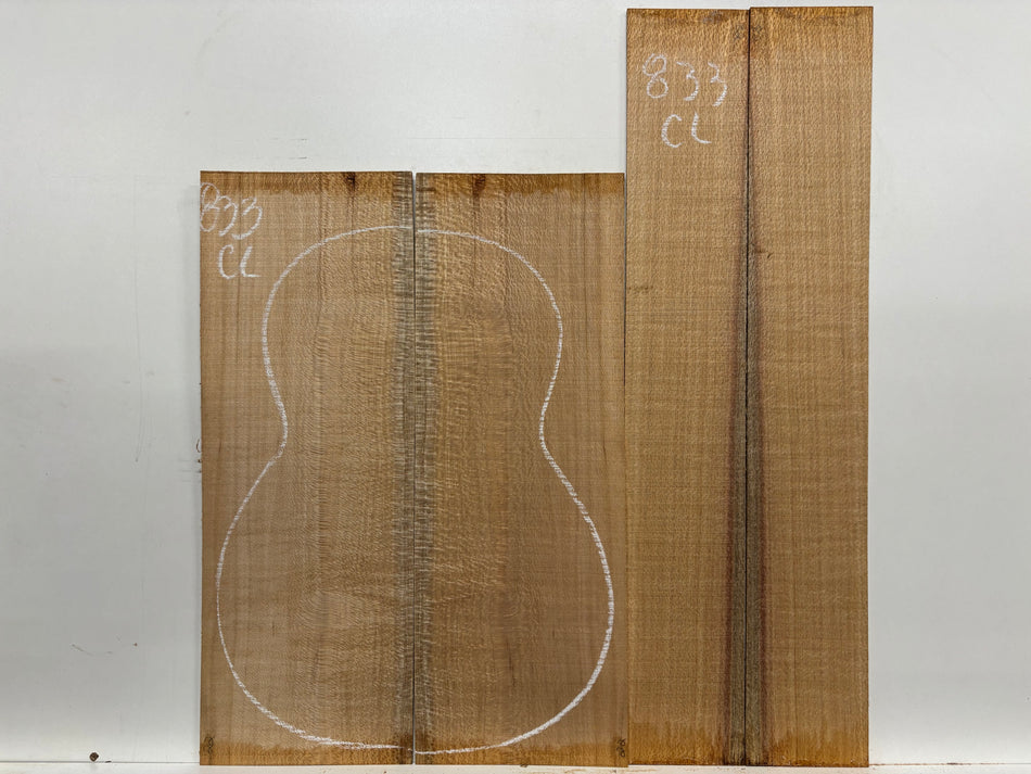 Lacewood Classical Guitar Back & Side Set #833
