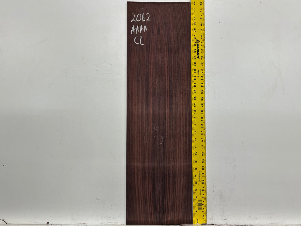 East Indian Rosewood Classical AAAA Grade Guitar Back & Side Set #2062 - Exotic Wood Zone