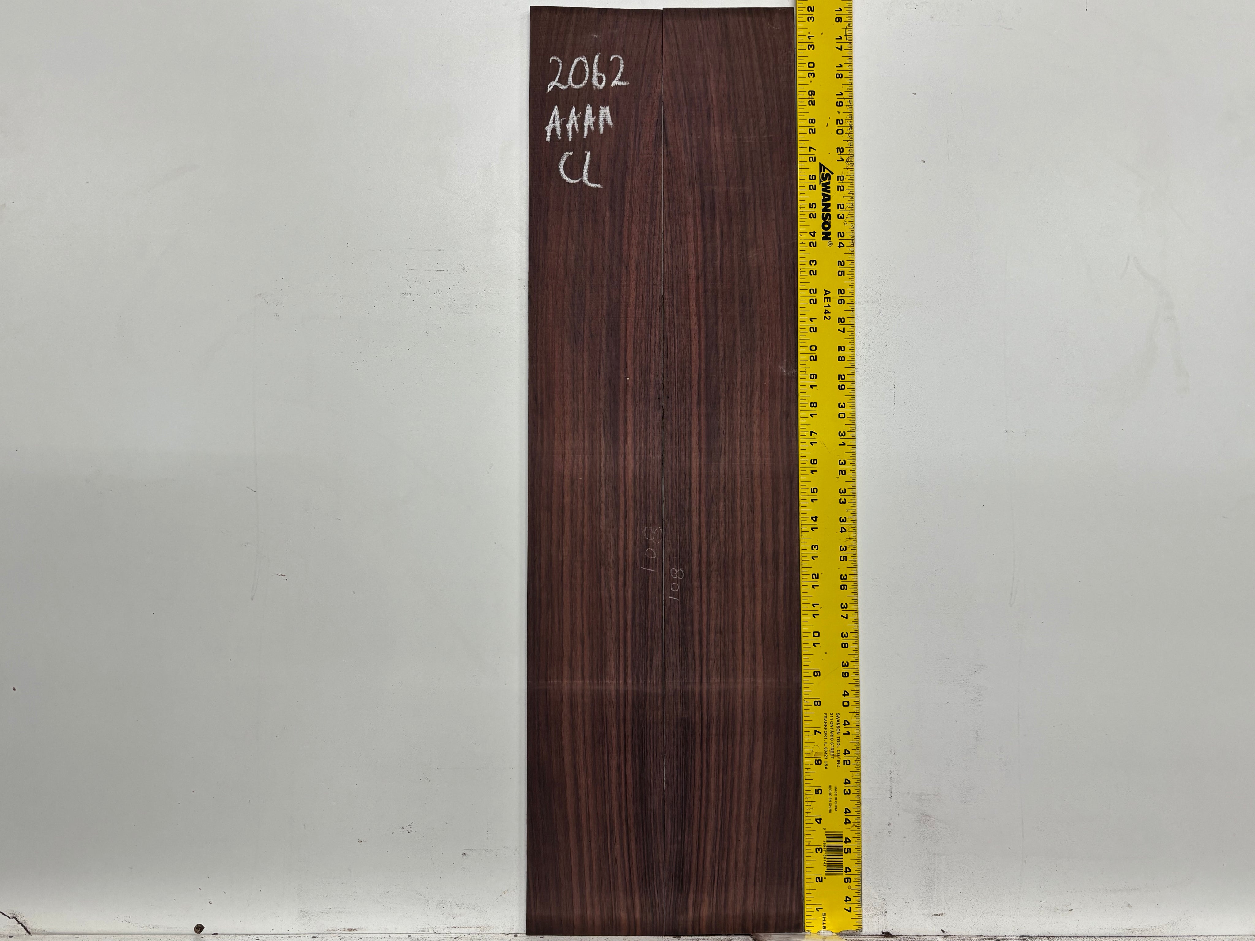East Indian Rosewood Classical AAAA Grade Guitar Back & Side Set #2062 - Exotic Wood Zone