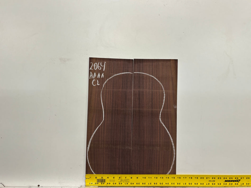 East Indian Rosewood Classical AAAA Grade Guitar Back & Side Set #2064 - Exotic Wood Zone