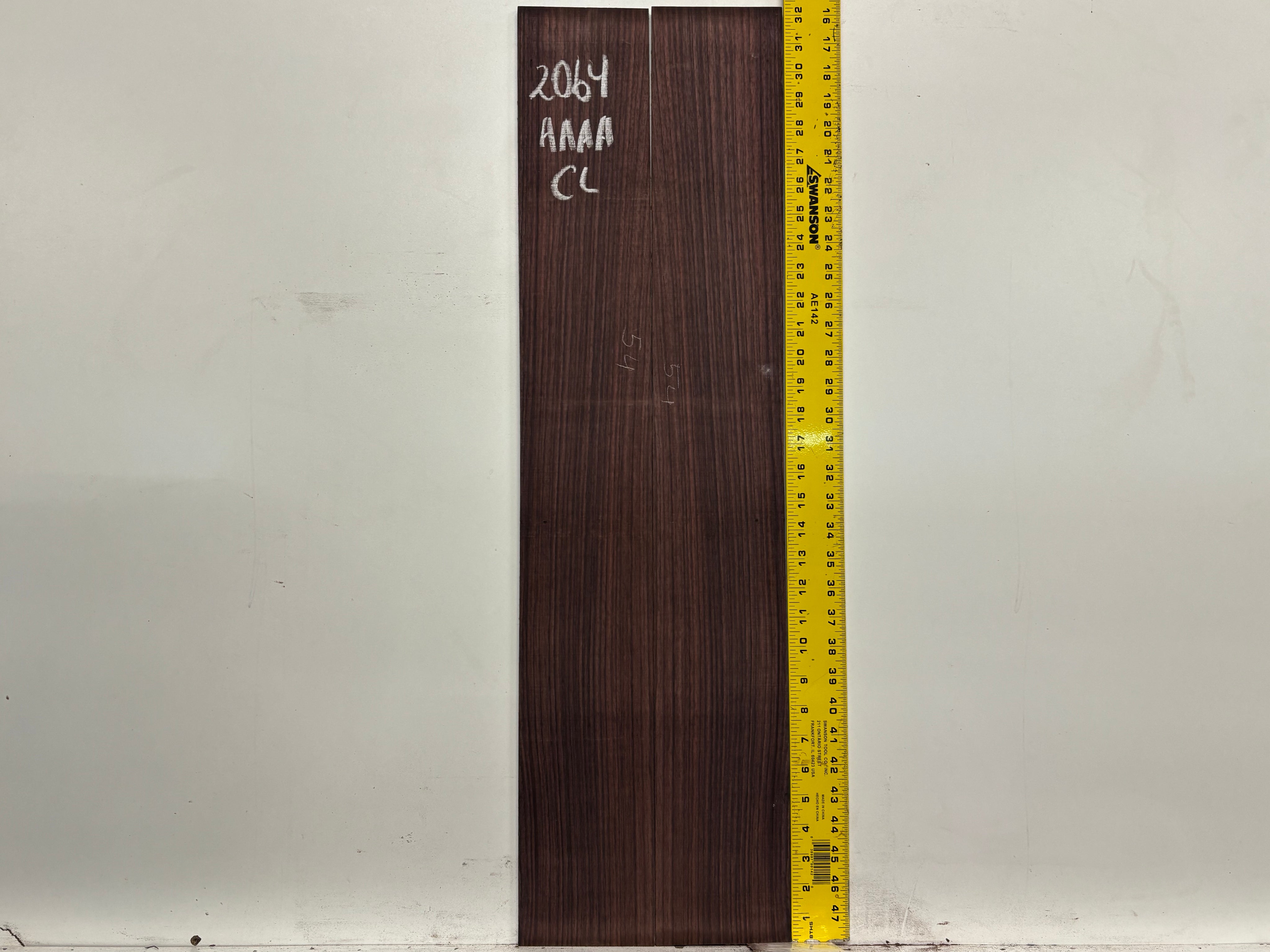 East Indian Rosewood Classical AAAA Grade Guitar Back & Side Set #2064 - Exotic Wood Zone