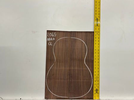 East Indian Rosewood Classical AAAA Grade Guitar Back & Side Set #2065 - Exotic Wood Zone