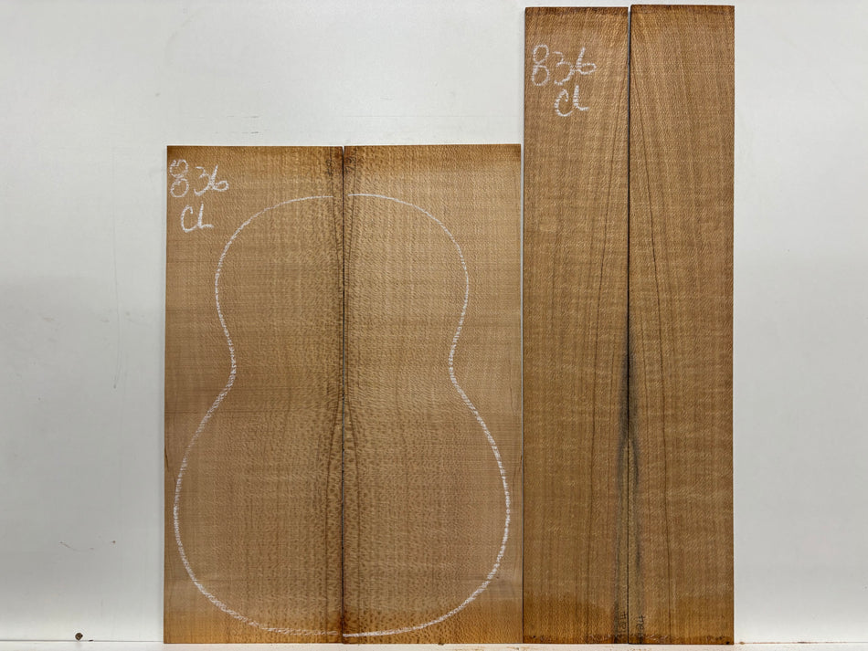 Lacewood Classical Guitar Back & Side Set #836