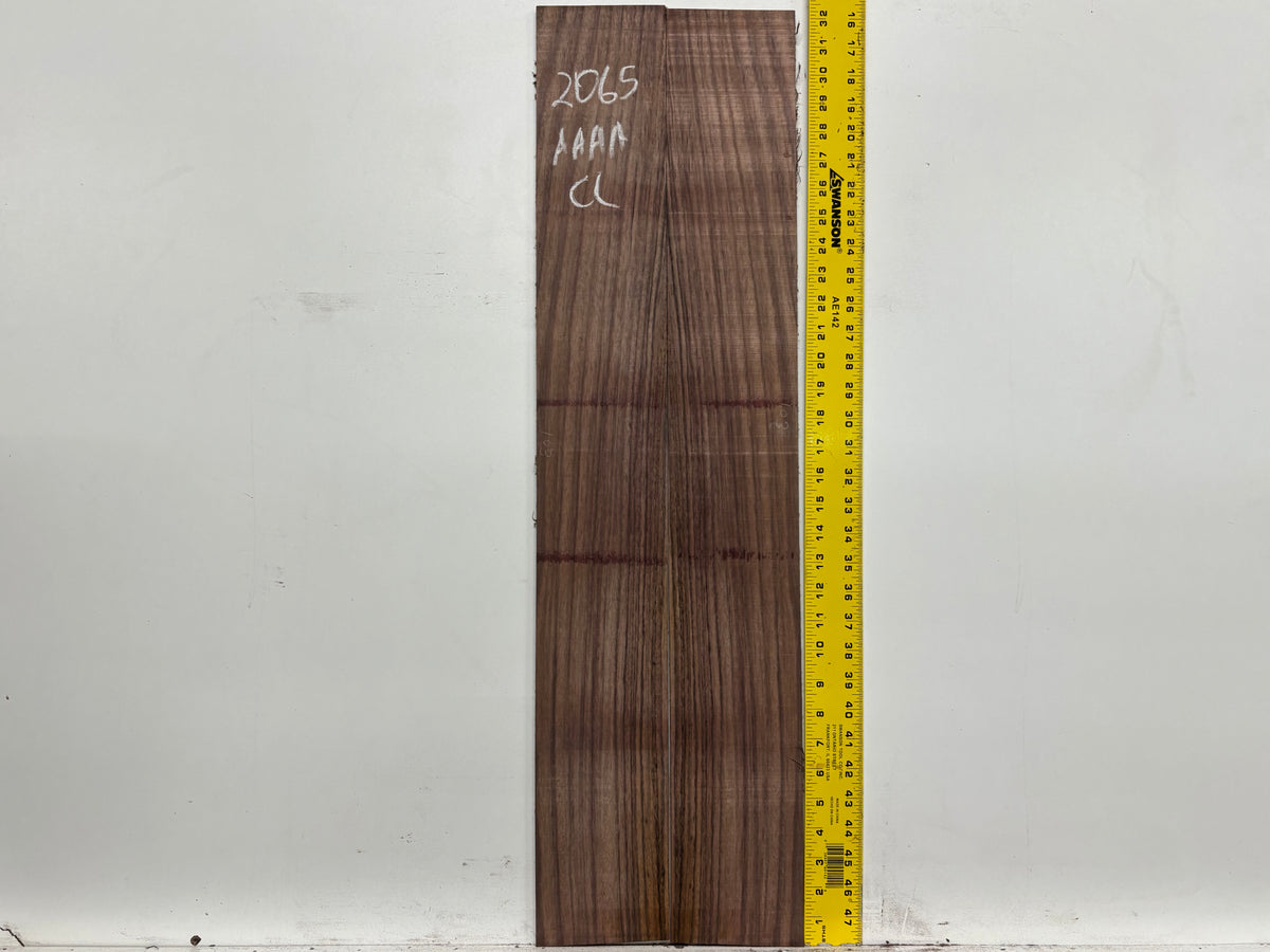 East Indian Rosewood Classical AAAA Grade Guitar Back & Side Set #2065 - Exotic Wood Zone