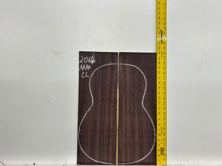 East Indian Rosewood Classical AAAA Grade Guitar Back & Side Set #2066 - Exotic Wood Zone