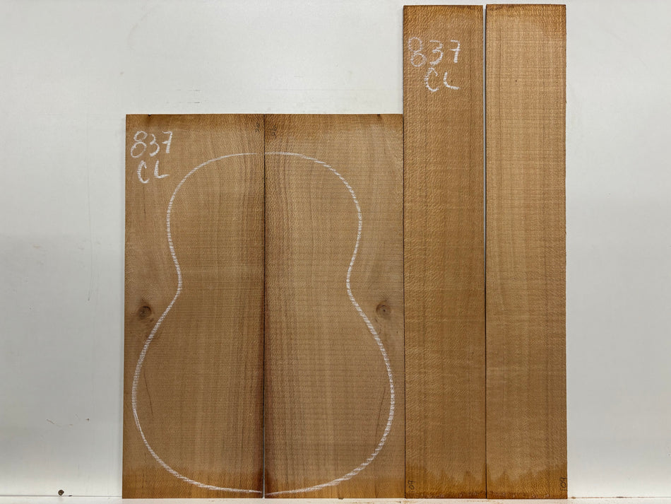 Lacewood Classical Guitar Back & Side Set #837