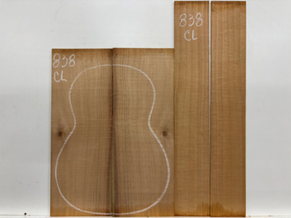Lacewood Classical Guitar Back & Side Set #838