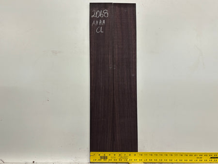East Indian Rosewood Classical AAAA Grade Guitar Back & Side Set #2068 - Exotic Wood Zone